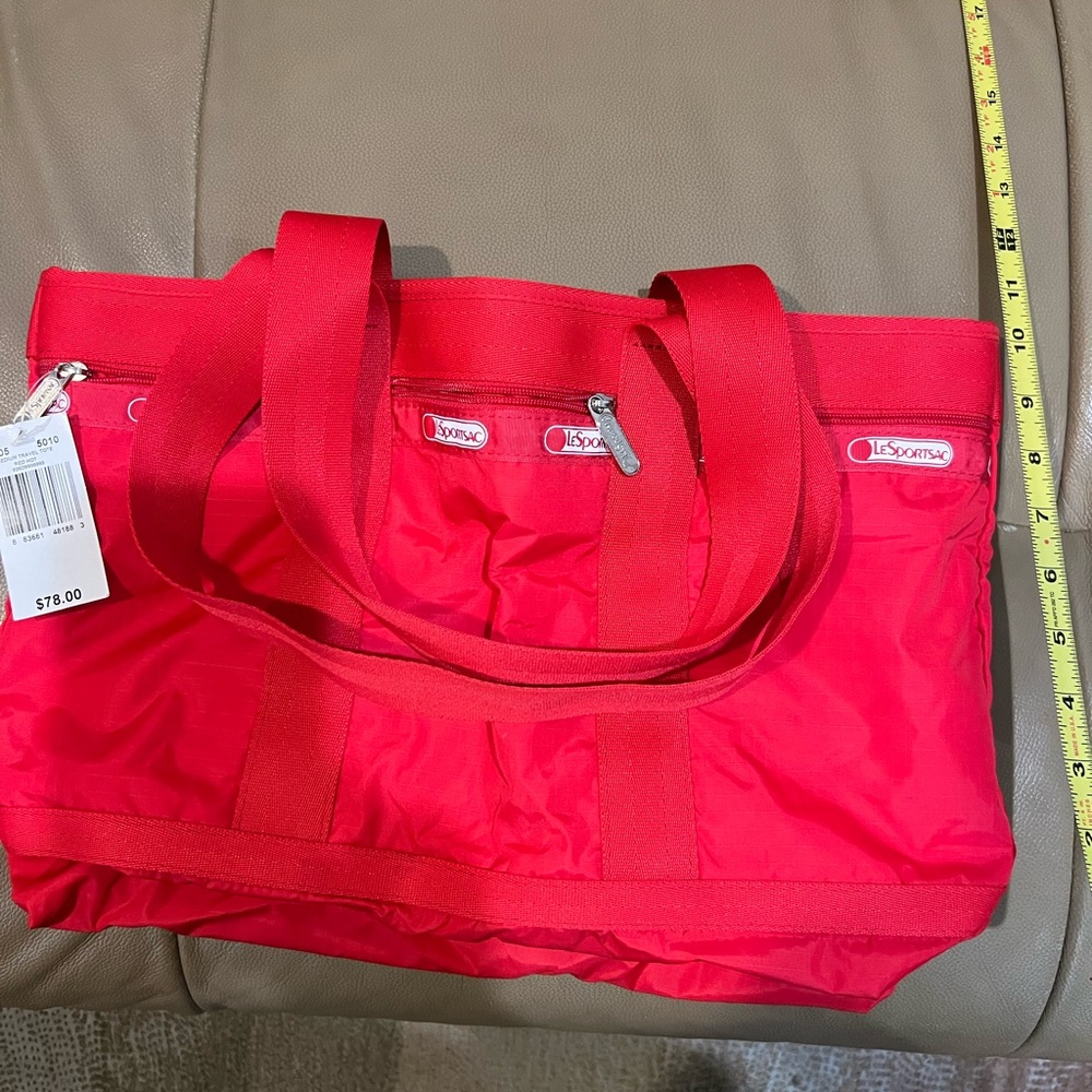 LeSportsac Red Everyday Tote Bag